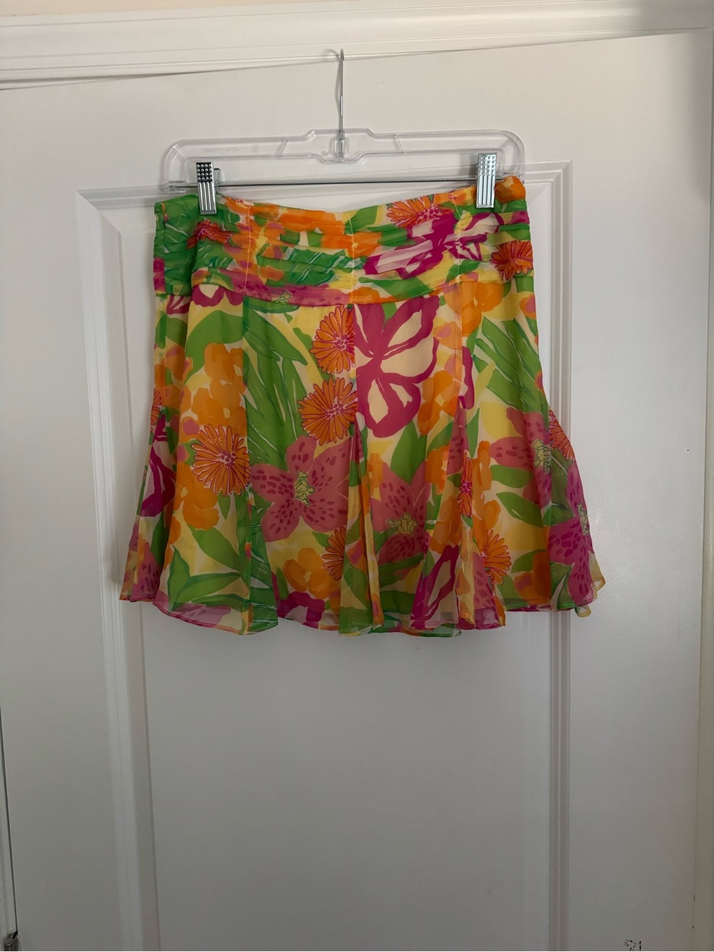Lilly Pulitzer silk skirt size 4